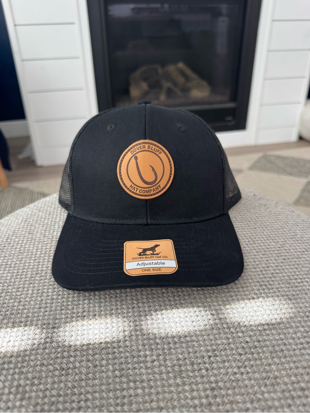 NEW Dover Bluff Hat Co Fishing Hook Trucker Baseball Cap